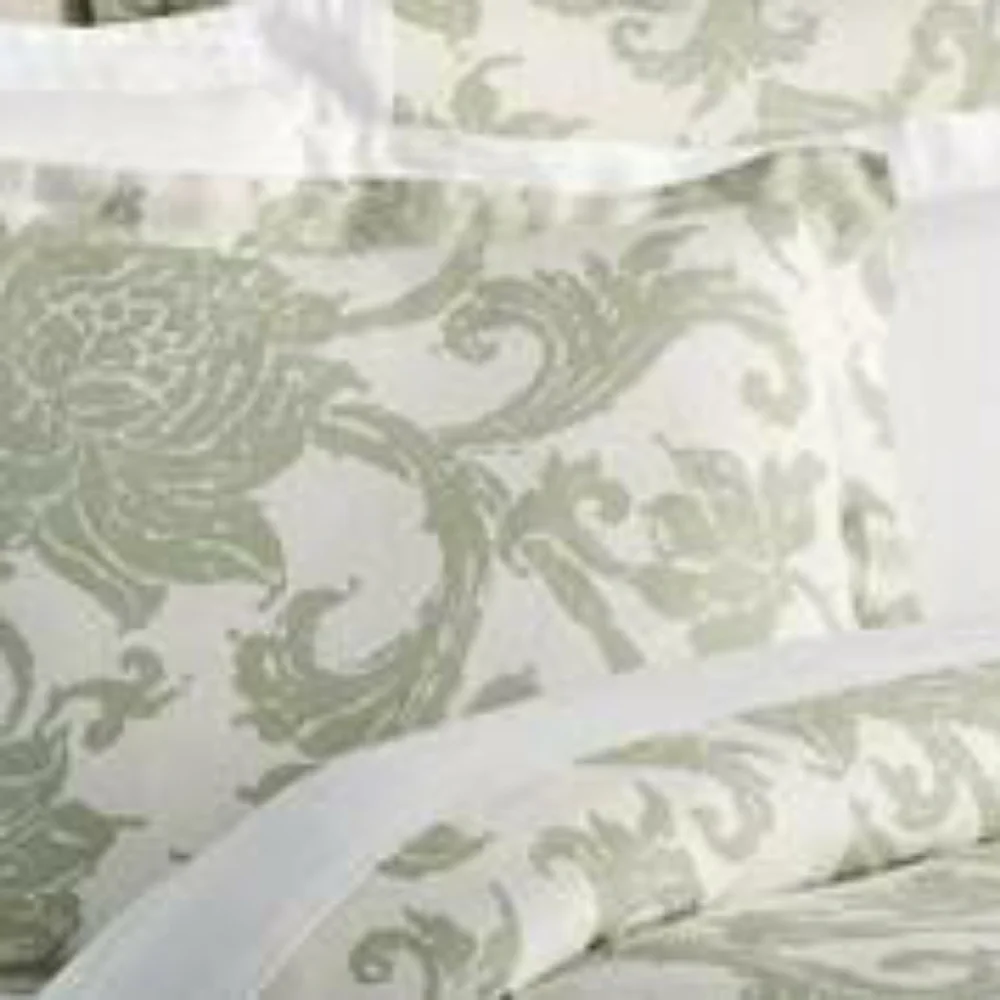 Pottery Barn Linen Duvet set - Queen Sage Green